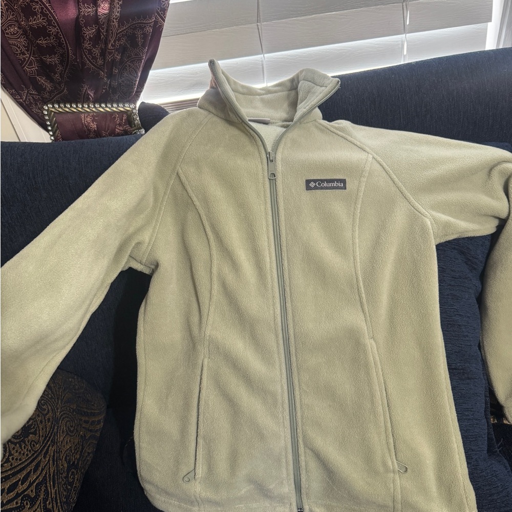 Columbia Sage Green Fleece Jacket